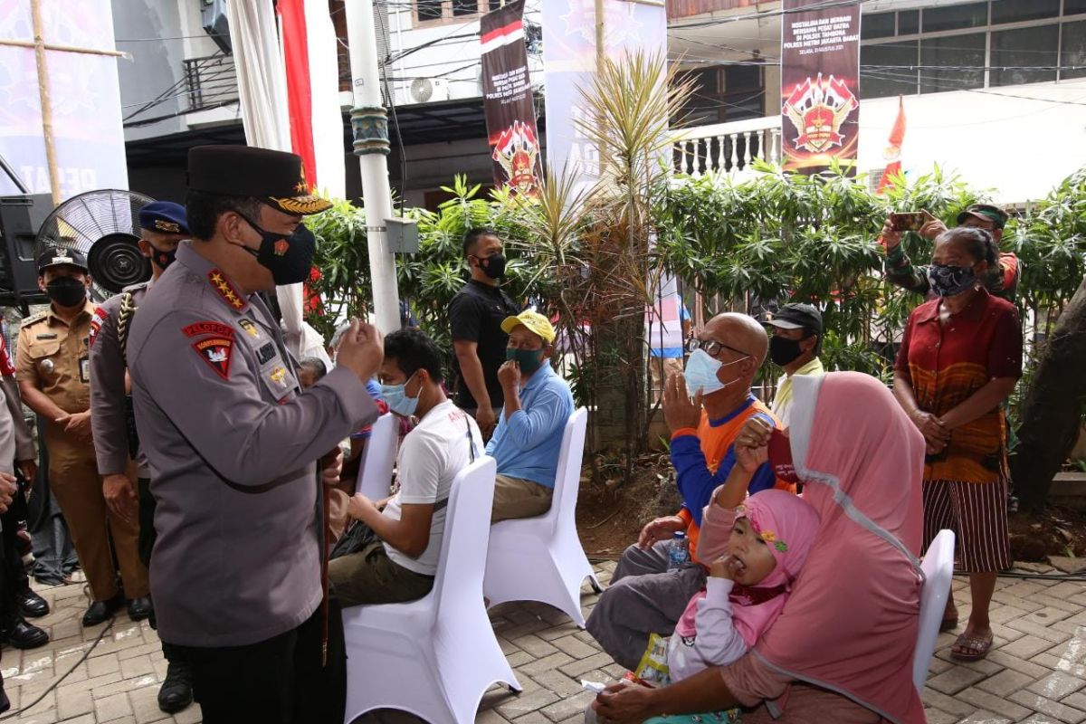 Penyebaran COVID-19 terkendali, Kapolri ingatkan warga jangan euforia