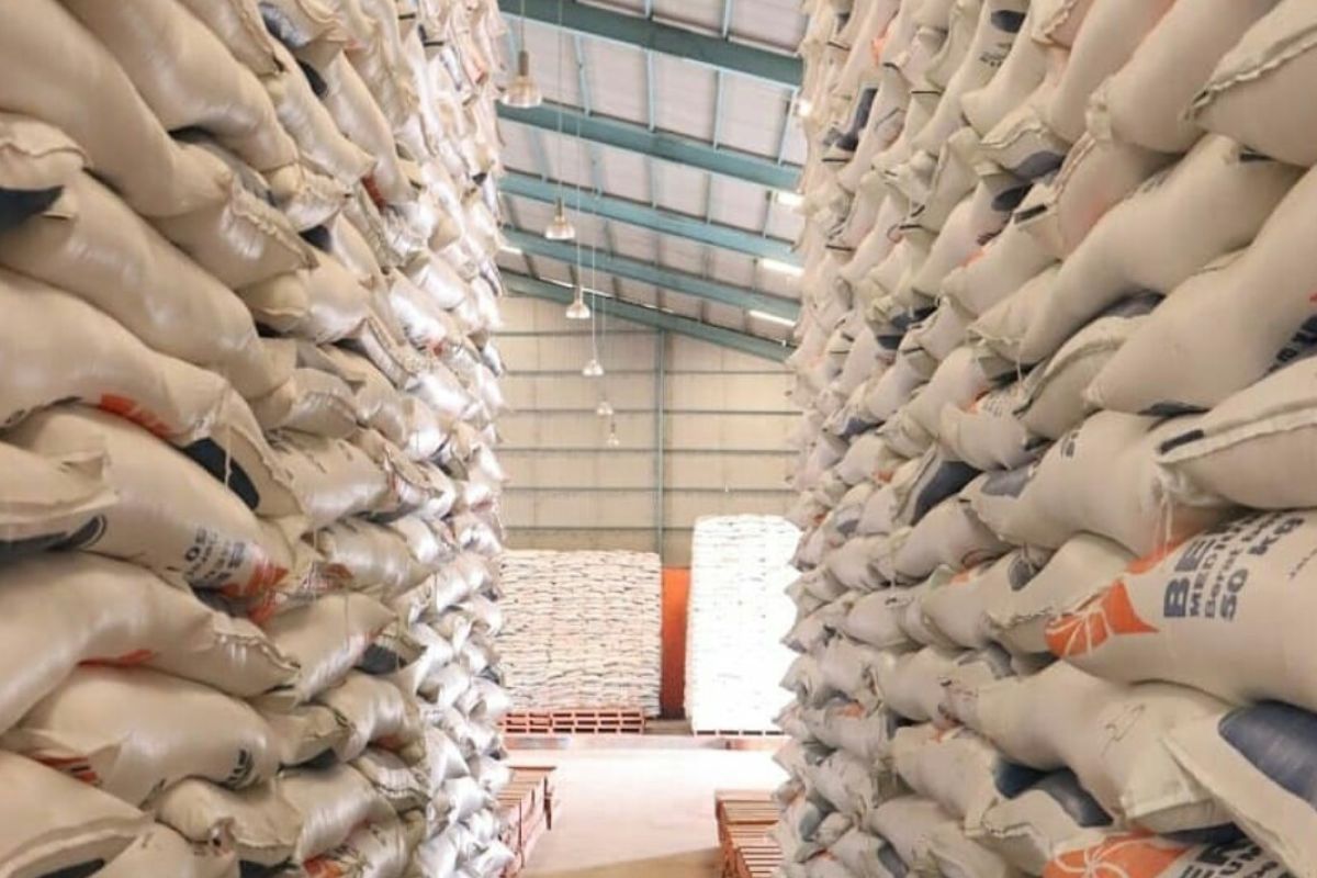 Harga beras di Kota Bandarlampung stabil Rp9.000 per kilogram