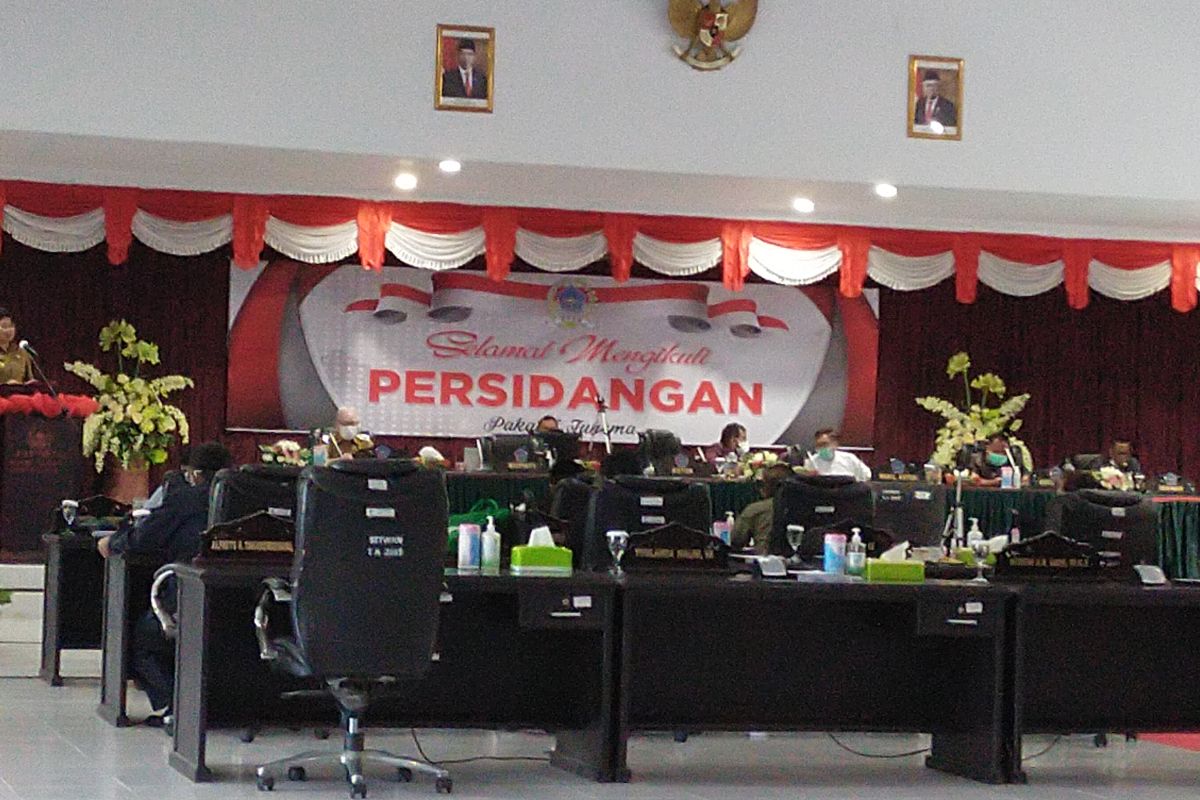 DPRD Sitaro gelar rapat rancangan perubahan KUA- PPAS