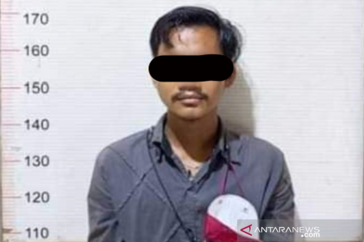 Polsek Banjarmasin Barat ringkus pelaku penganiayaan istri di kamar hotel
