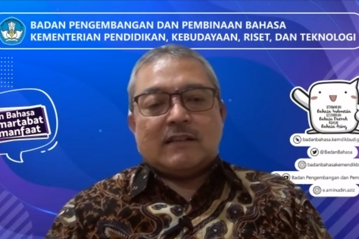 Badan Bahasa lakukan penyempurnaan ejaan Bahasa Indonesia
