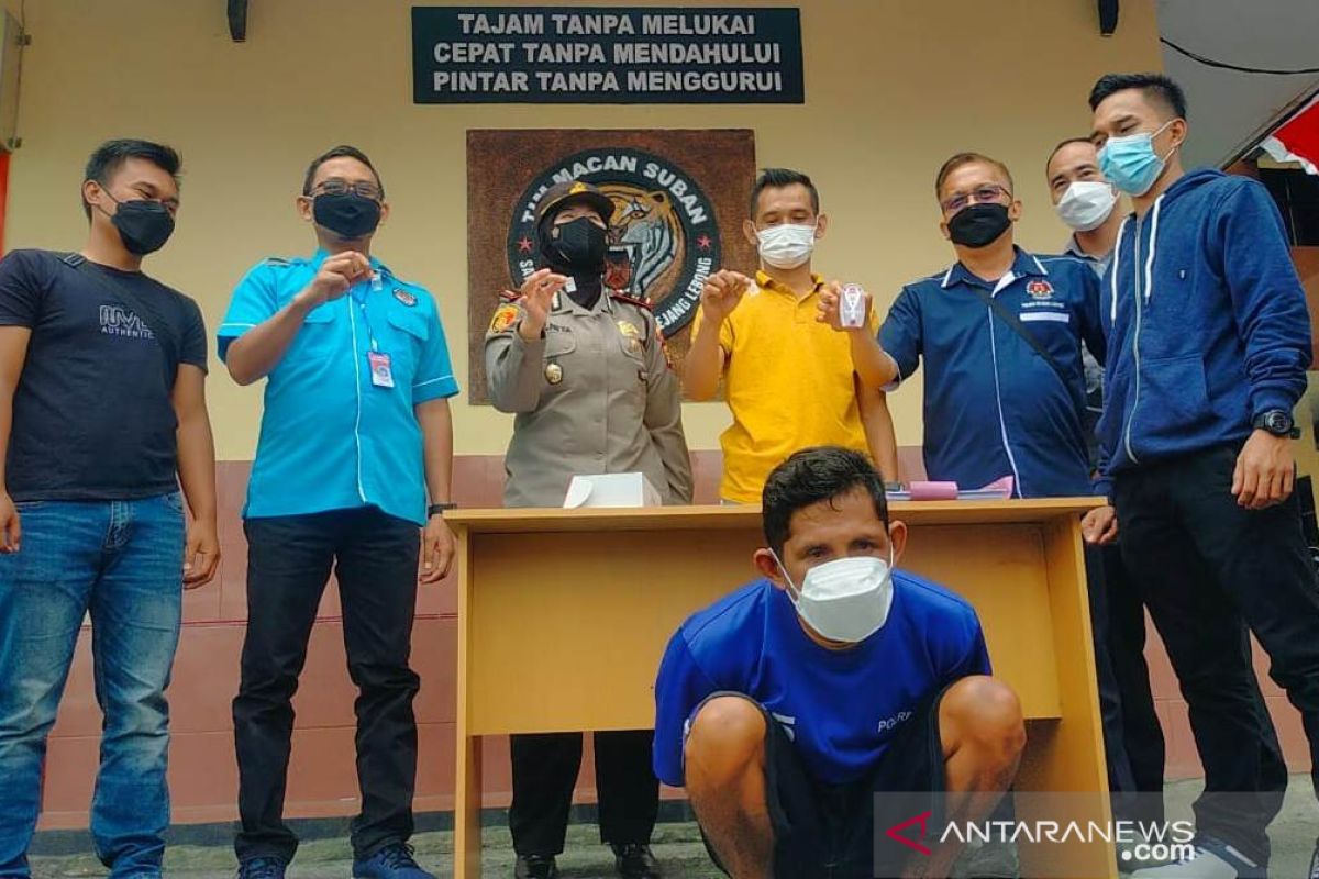 Warga Bengkulu tertangkap bawa 28 paket narkoba
