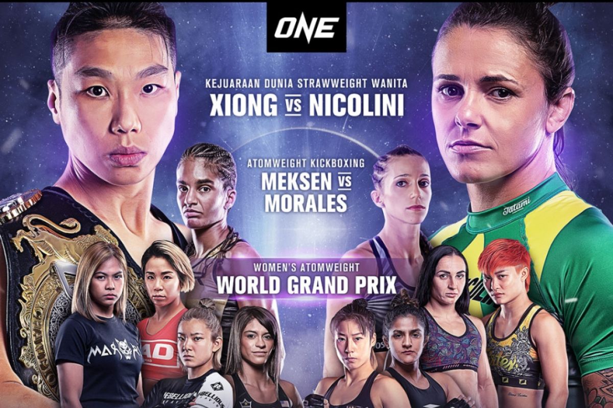 ONE Championship gelar laga khusus petarung  wanita 3 September