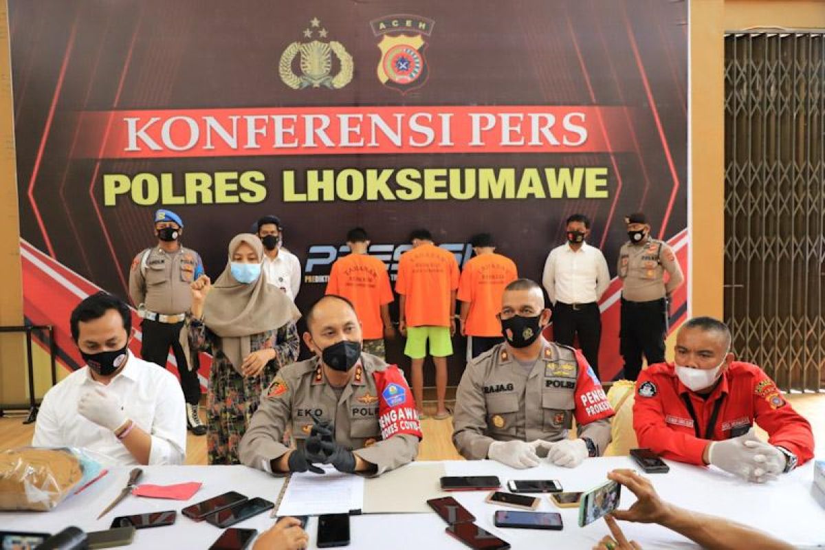 Polisi tangkap tiga terduga pemerkosa