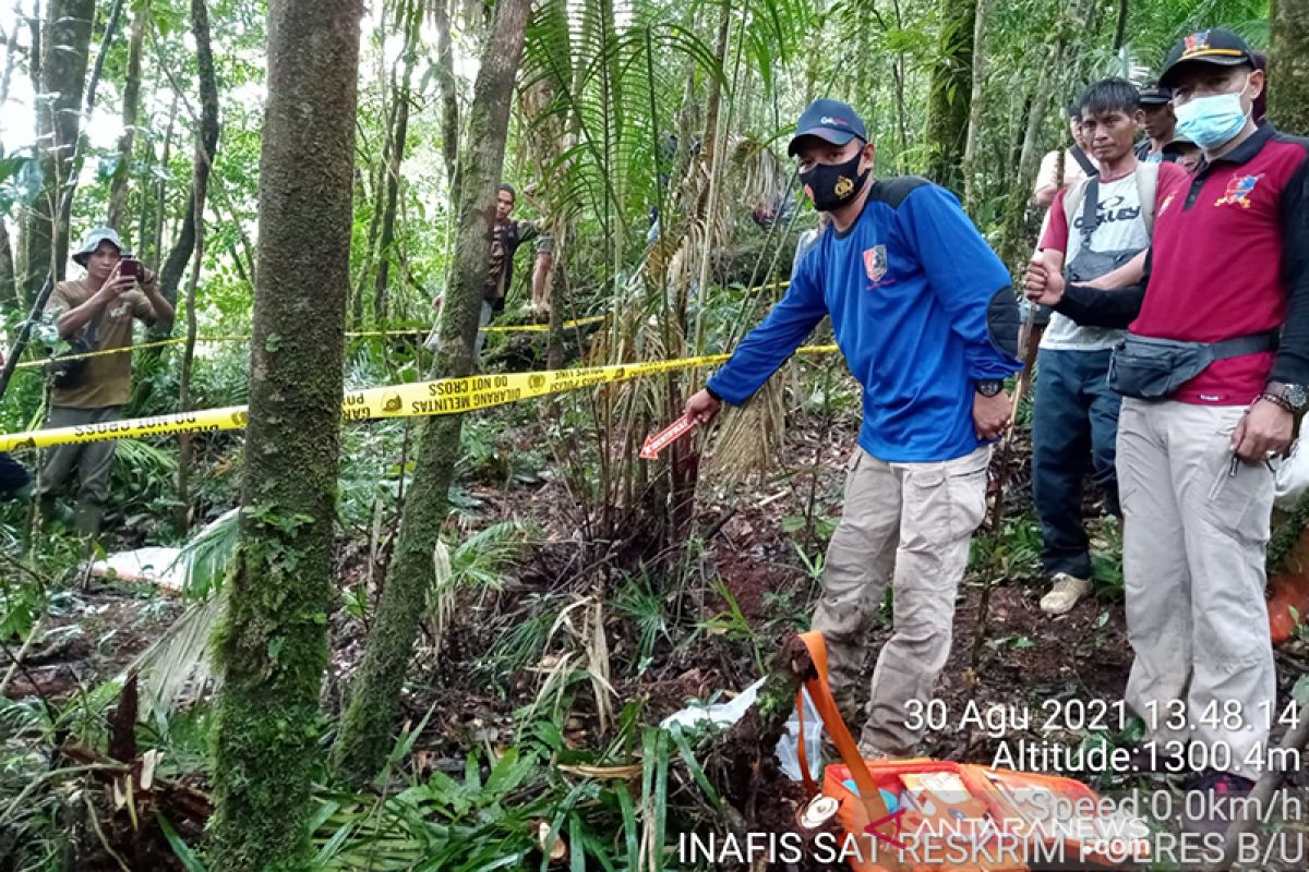 Polres Bengkulu Utara identifikasi temuan tulang kerangka manusia