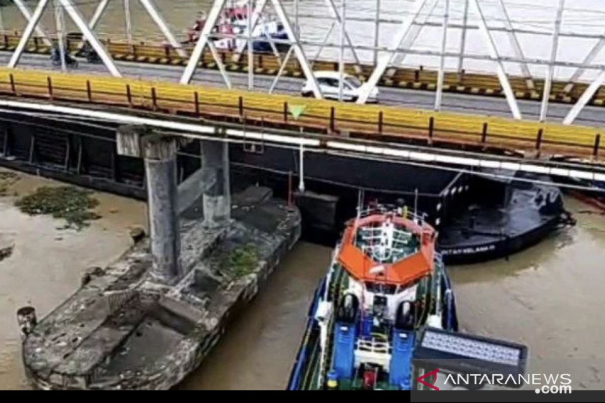 Kondisi jembatan Mahakam masih layak dilewati