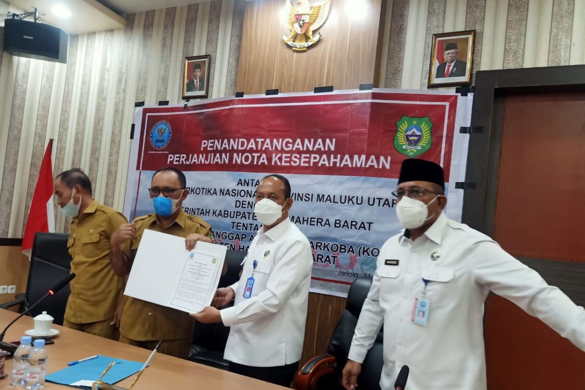 Pemkab Halbar - BNNP Malut antisipasi ancaman narkoba, tegakkan aturan
