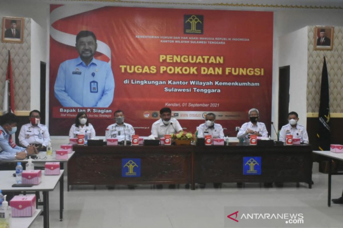 Kemenkumham Sulawesi Tenggara diminta tingkatkan pelayanan ke masyarakat