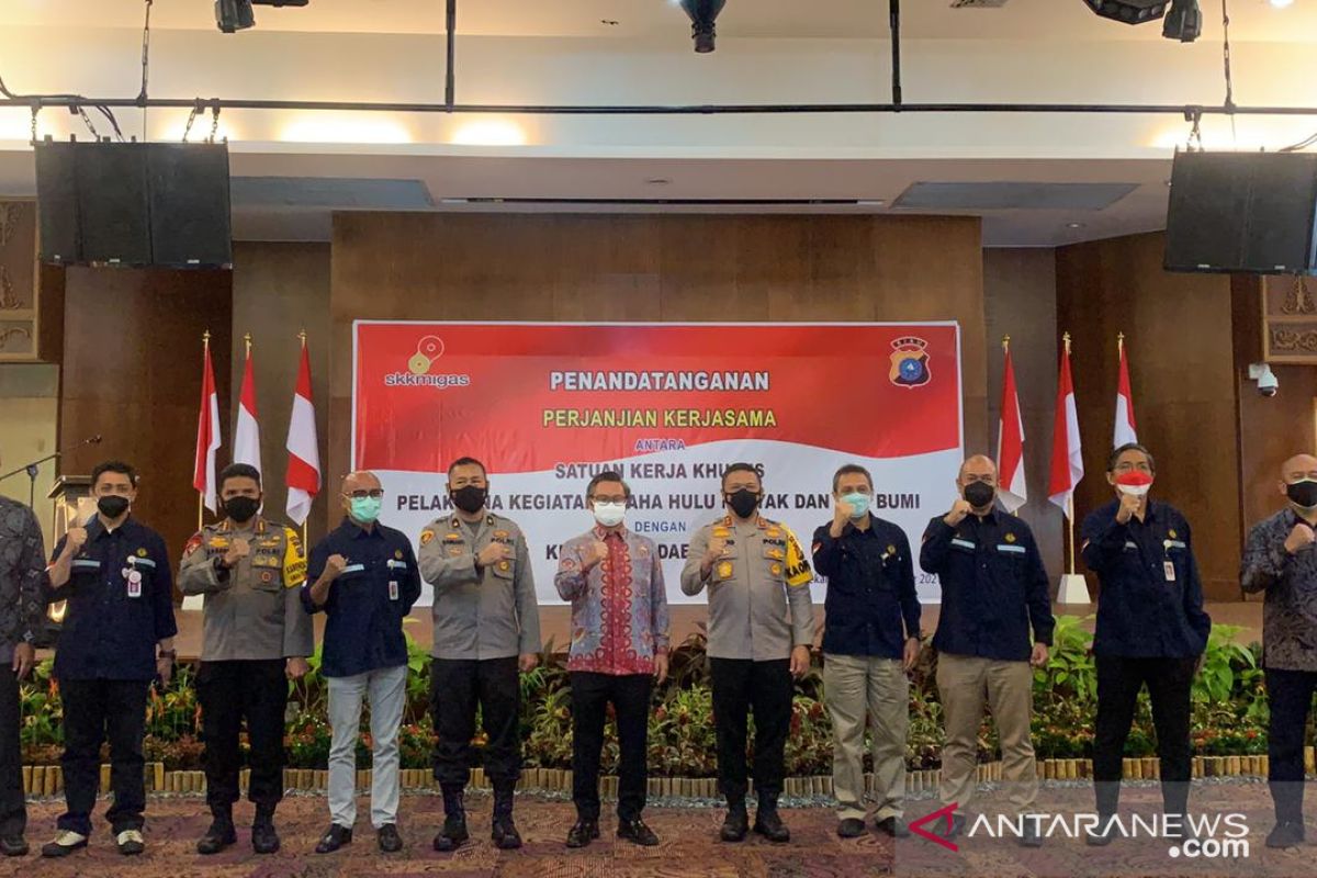 Polda Riau dan SKK migas kolaborasi jaga wilayah kerja Rokan
