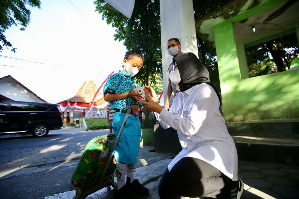 Pembelajaran tatap muka terbatas di Banyuwangi kembali dibuka