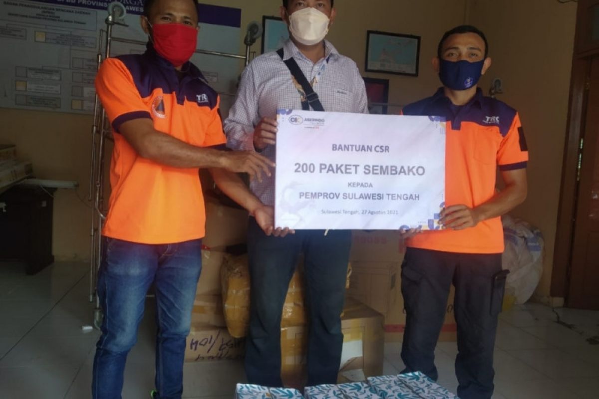 Bagikan paket sembako di Sulteng, Askrindo Peduli UMKM terdampak pandemi