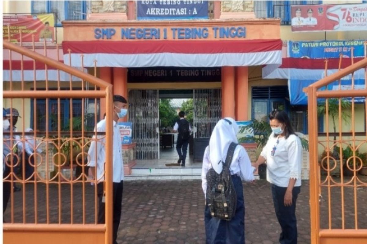 61 sekolah di Tebing Tinggi mulai gelar PTM terbatas