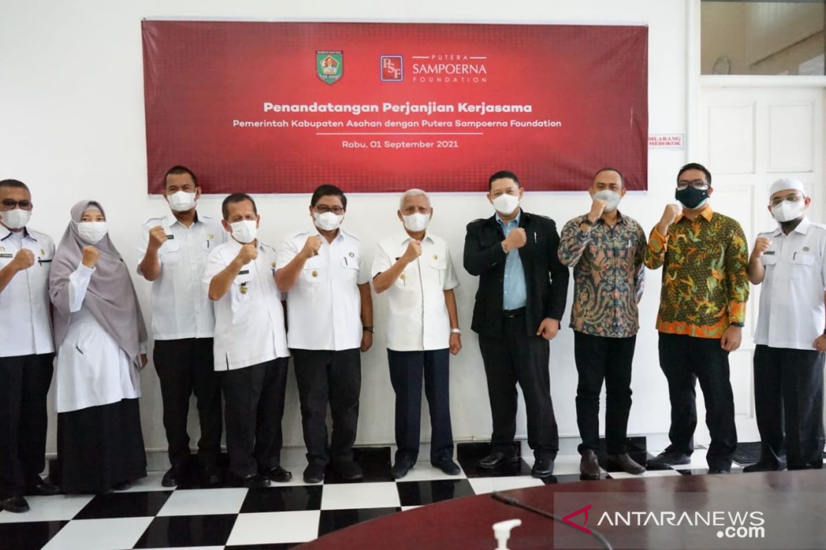 Pemkab Asahan jalin kerja sama dengan Putera Sampoerna Foundation