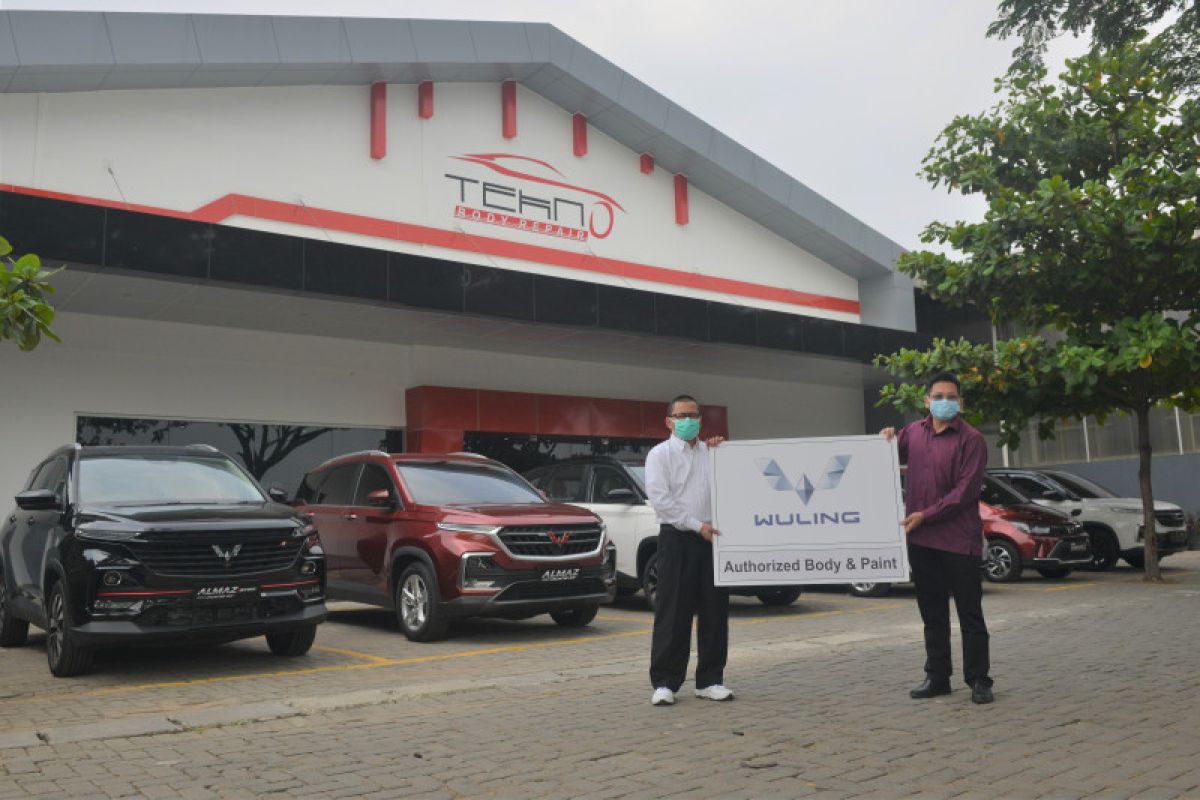 Wuling bermitra dengan Tekno Body Repair