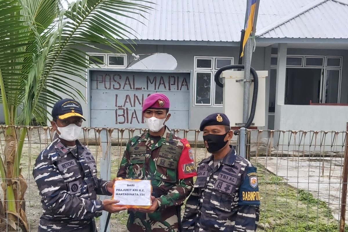 Guspurla Koarmada III salurkan bantuan kepada prajurit pulau terluar, dukung kinerja