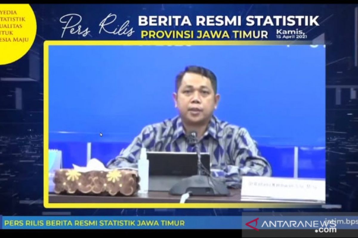 Jatim inflasi 0,26 persen pada Agustus 2021