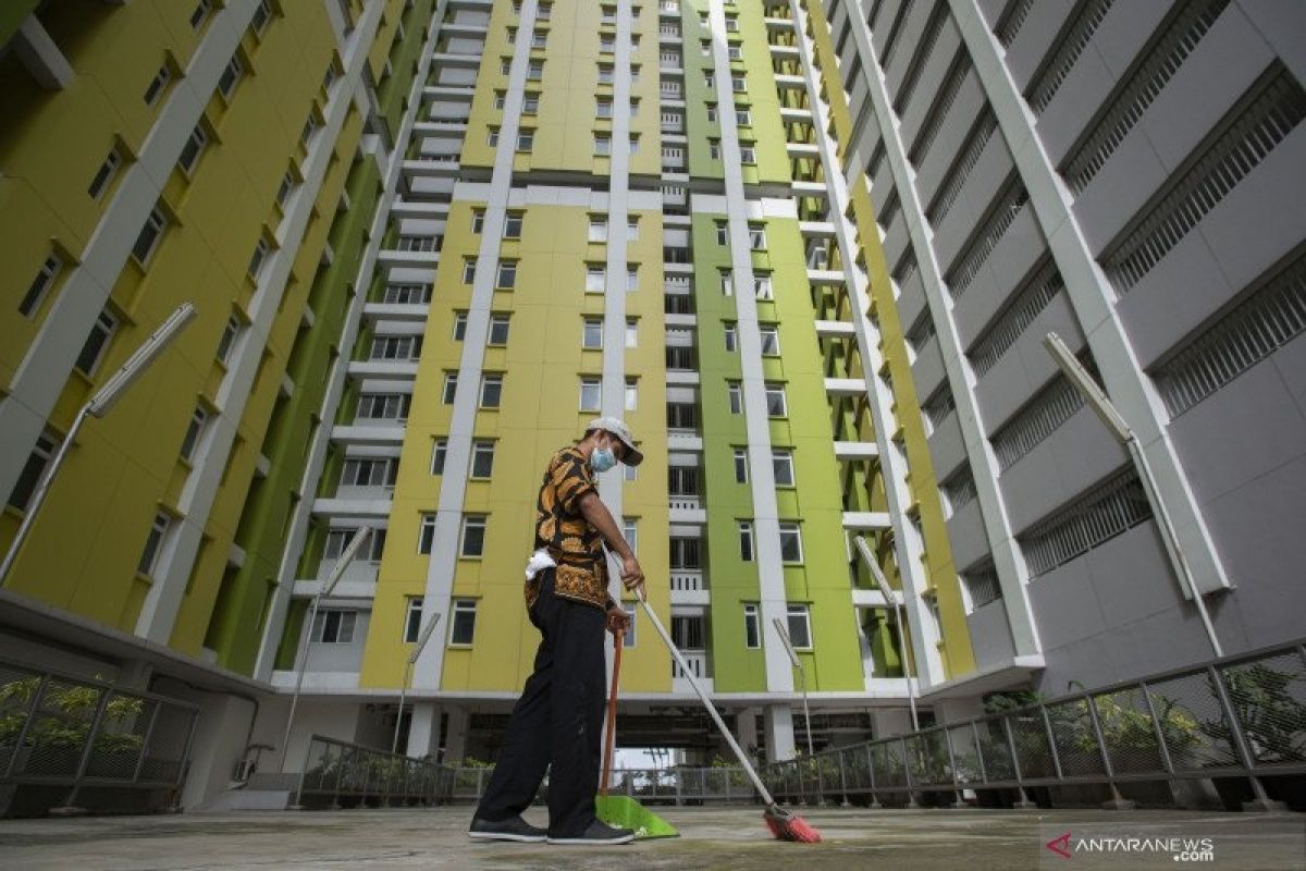 Tempat isolasi Rusun Nagrak dan Pasar Rumput telah dikosongkan dari pasien COVID-19