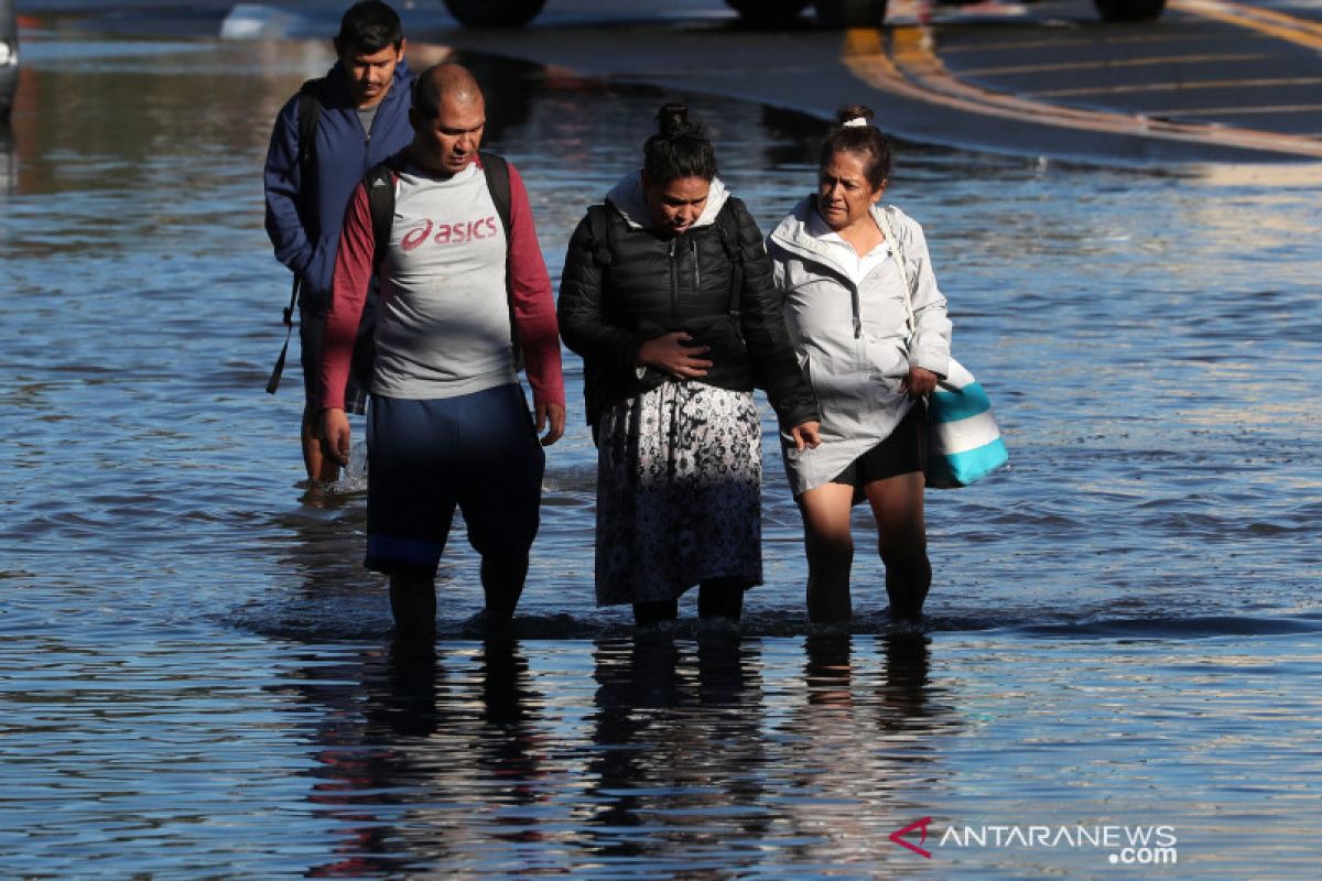 Badai Ida mengejutkan warga New York dengan banjir