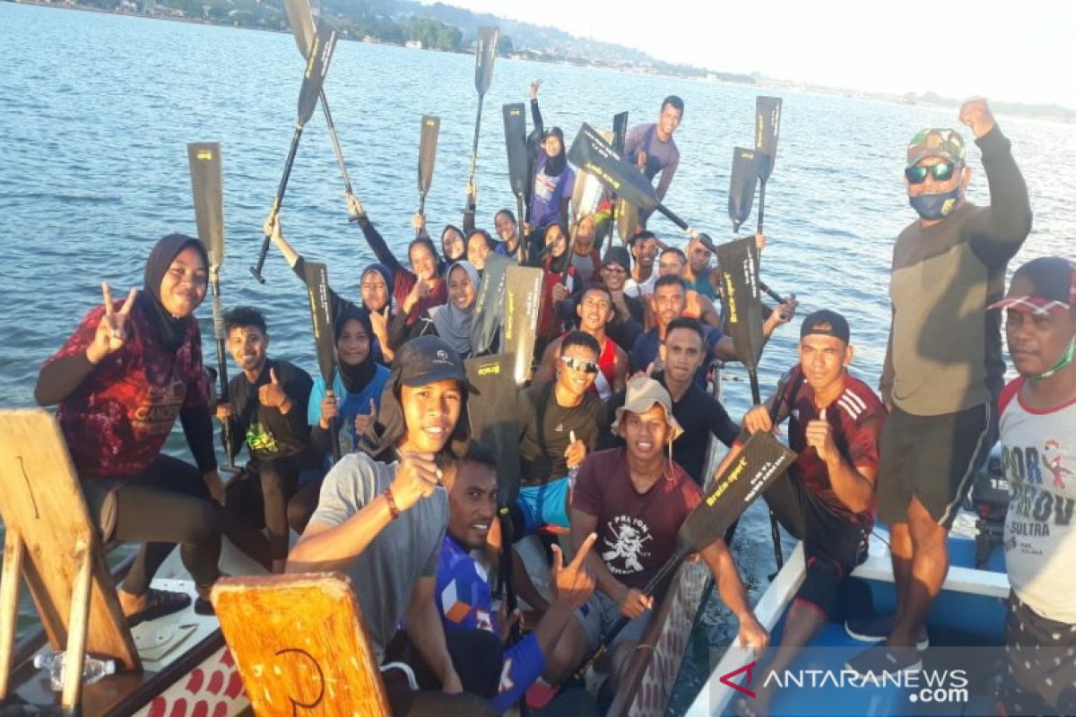 Tim PON perahu naga Sulawesi Tenggara prediksi Riau saingan perebutan emas