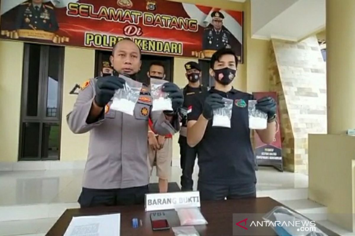 Polisi tangkap oknum satpam  edarkan 475 gram sabu