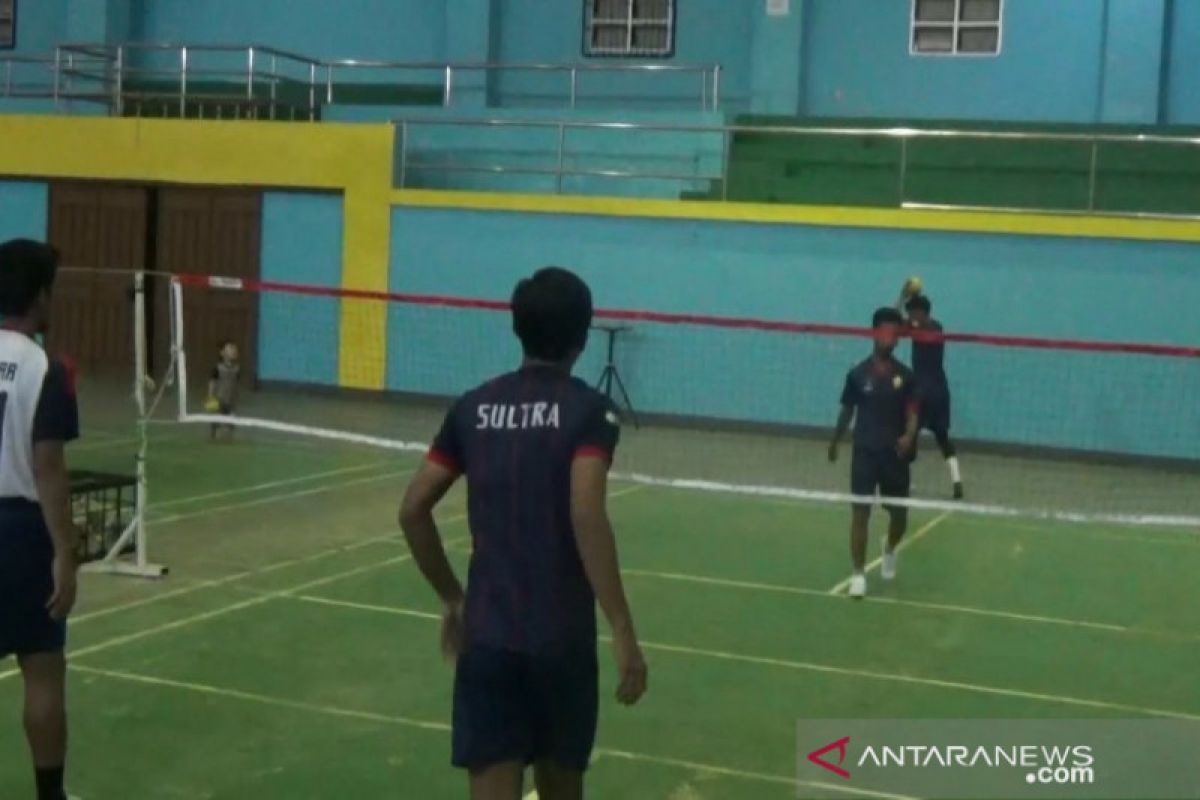 Tim Sepak takraw Sultra matangkan persiapan hadapi PON Papua