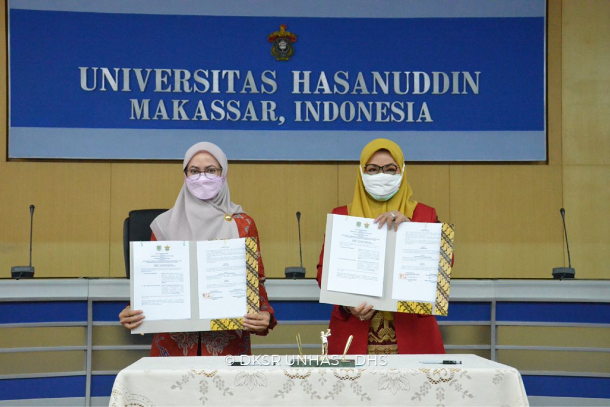 Unhas MoU tridarma perguruan tinggi bersama tiga kabupaten di Sulsel