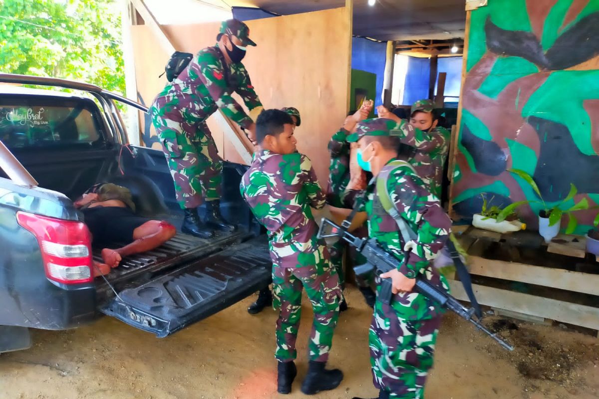 Empat Anggota TNI AD meninggal diserang OTK