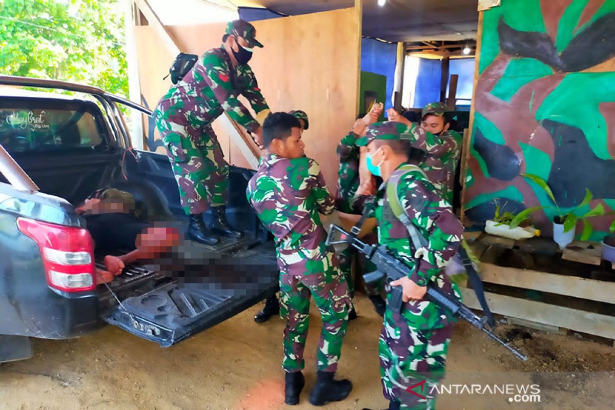 Empat Anggota TNI AD meninggal diserang OTK di Maybrat Papua Barat