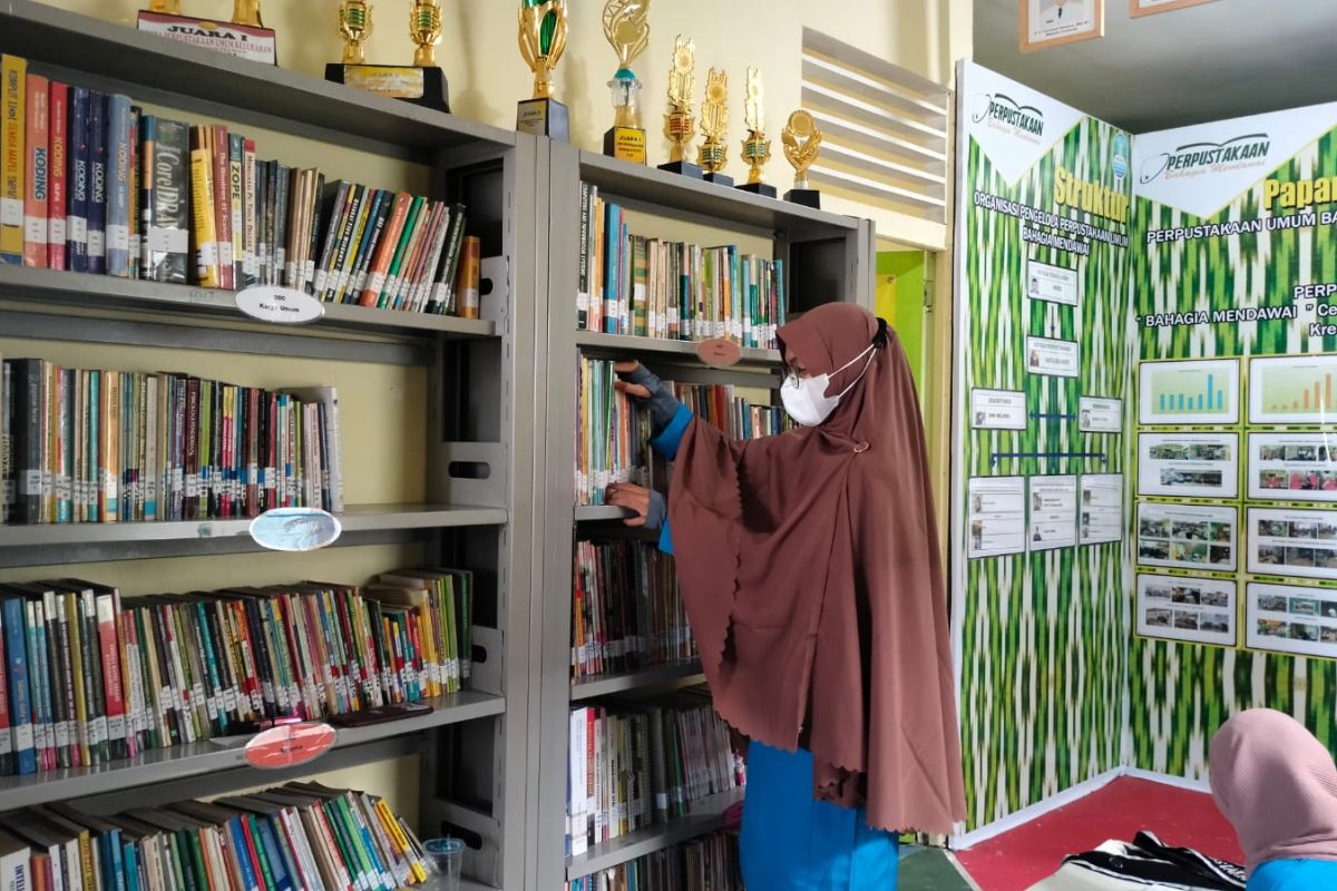 Perpustakaan Bahagia Mendawai Pontianak masuk lomba tingkat nasional 2021