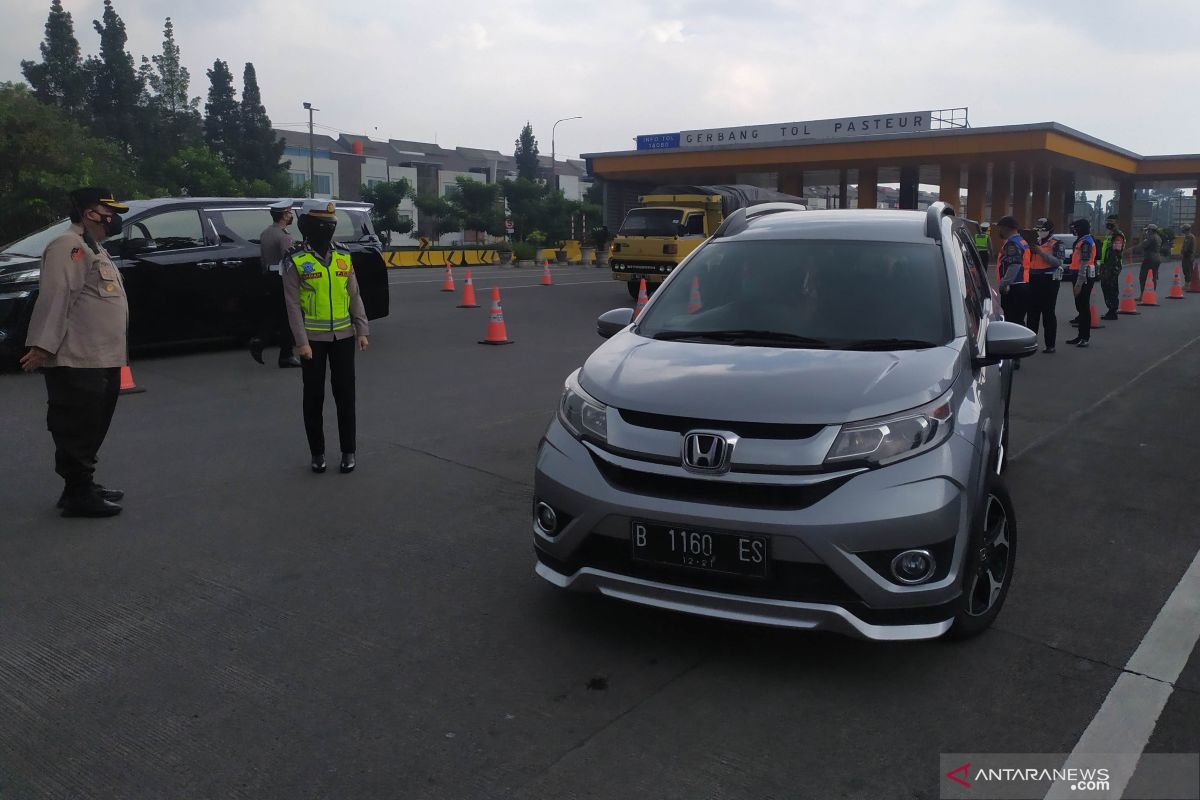 467 personel gabungan disiagakan untuk ganjil-genap di Kota Bandung