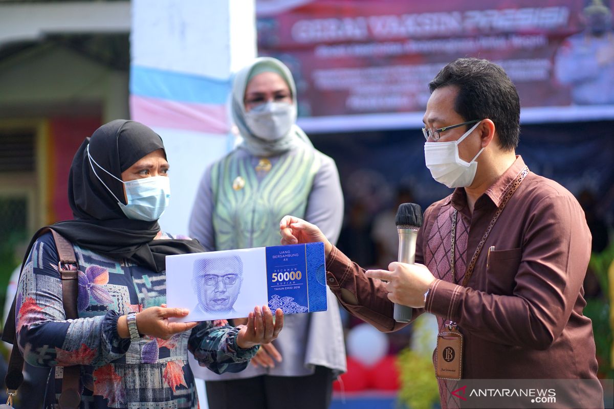 Bank Indonesia Gorontalo dukung akselerasi vaksinasi COVID-19