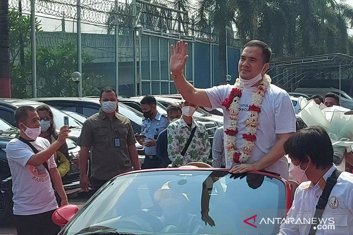 Saipul Jamil bebas murni dari Lapas Cipinang