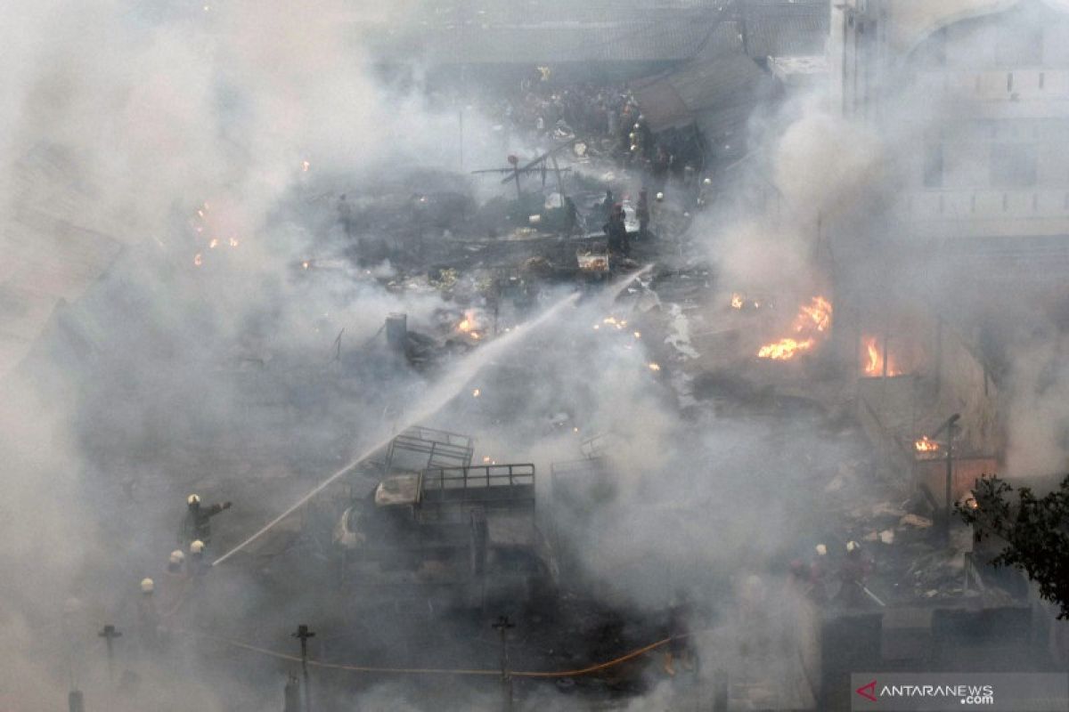 Kebakaran di Kota Jakarta Pusat capai 127 kasus dengan kerugian Rp26,3 miliar