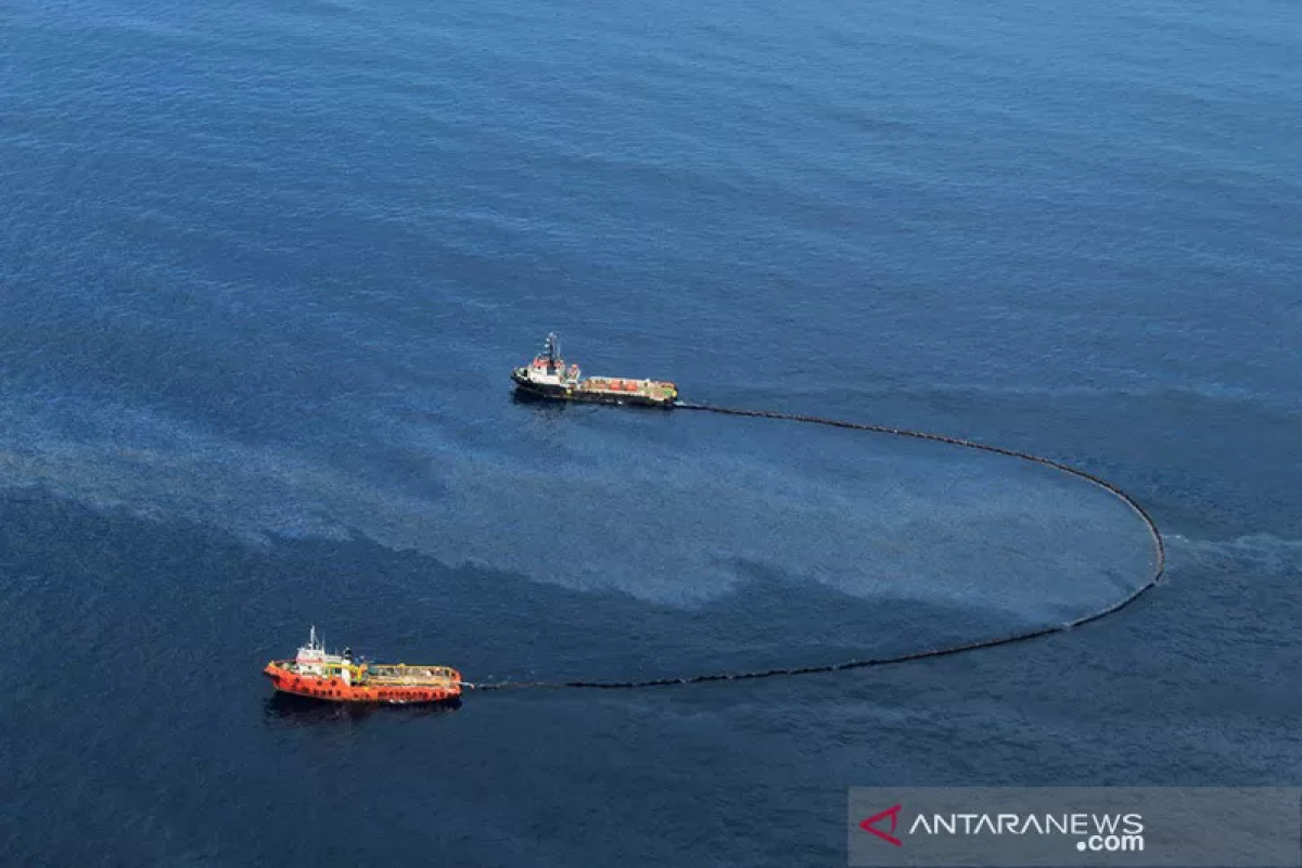 Dinas ESDM ingatkan tumpahan minyak di di laut Aceh jangan sampai cemari lingkungan
