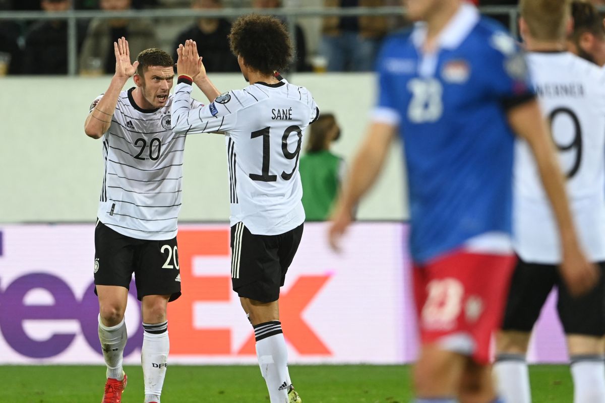 Timnas Jerman raih poin penuh usai kalahkan Liechtenstein 2-0