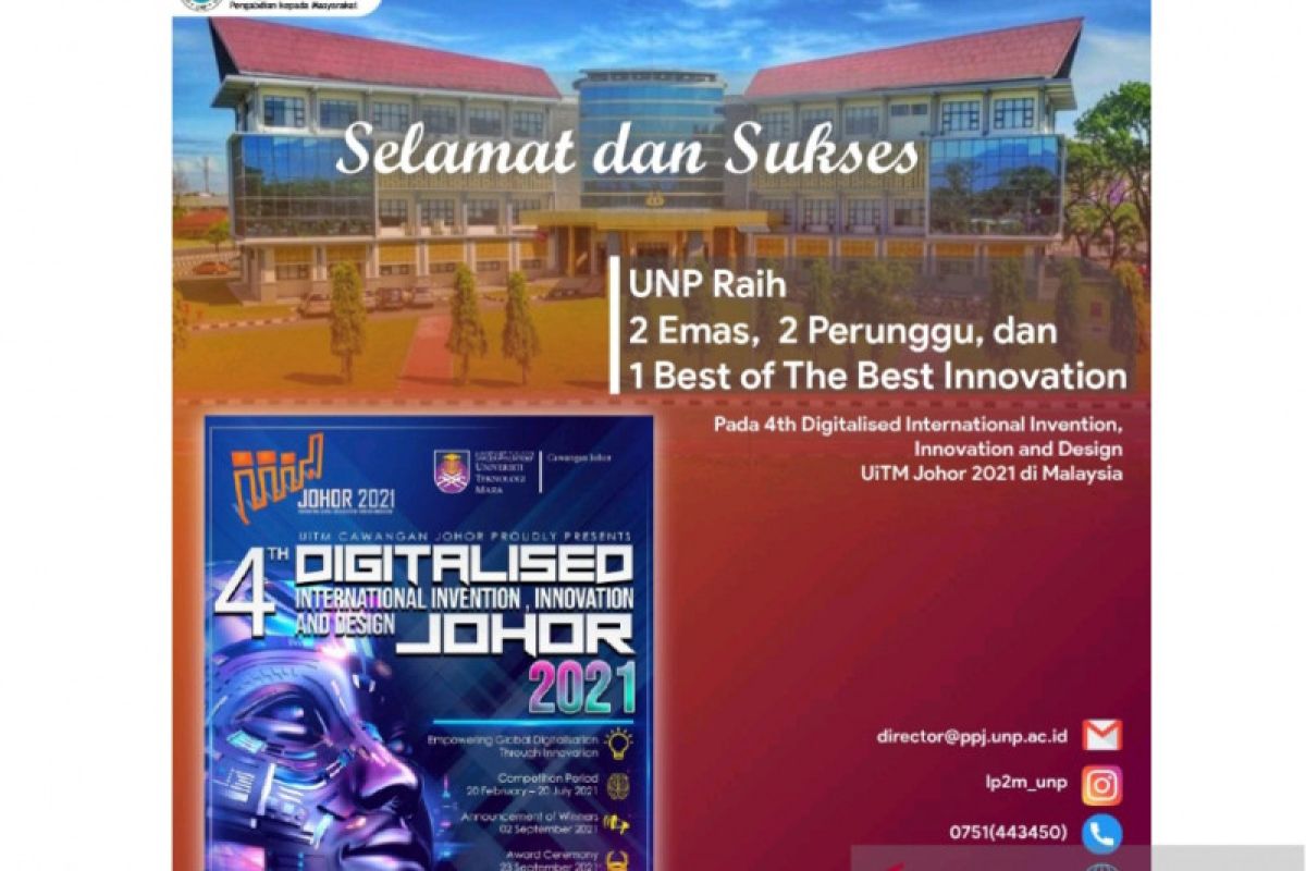 Tim dosen UNP raih prestasi bergengsi di Malaysia