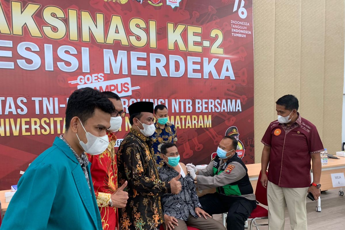 Vaksinasi Presisi Merdeka Goes to Campus Digelar Kembali di UIN Mataram