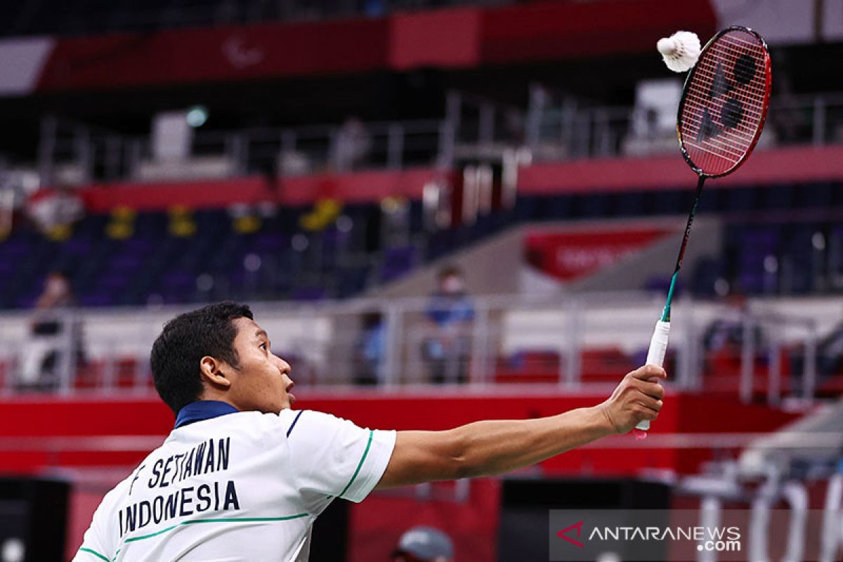 Indonesia raih satu tiket semifinal tunggal putra SL4 Tokyo