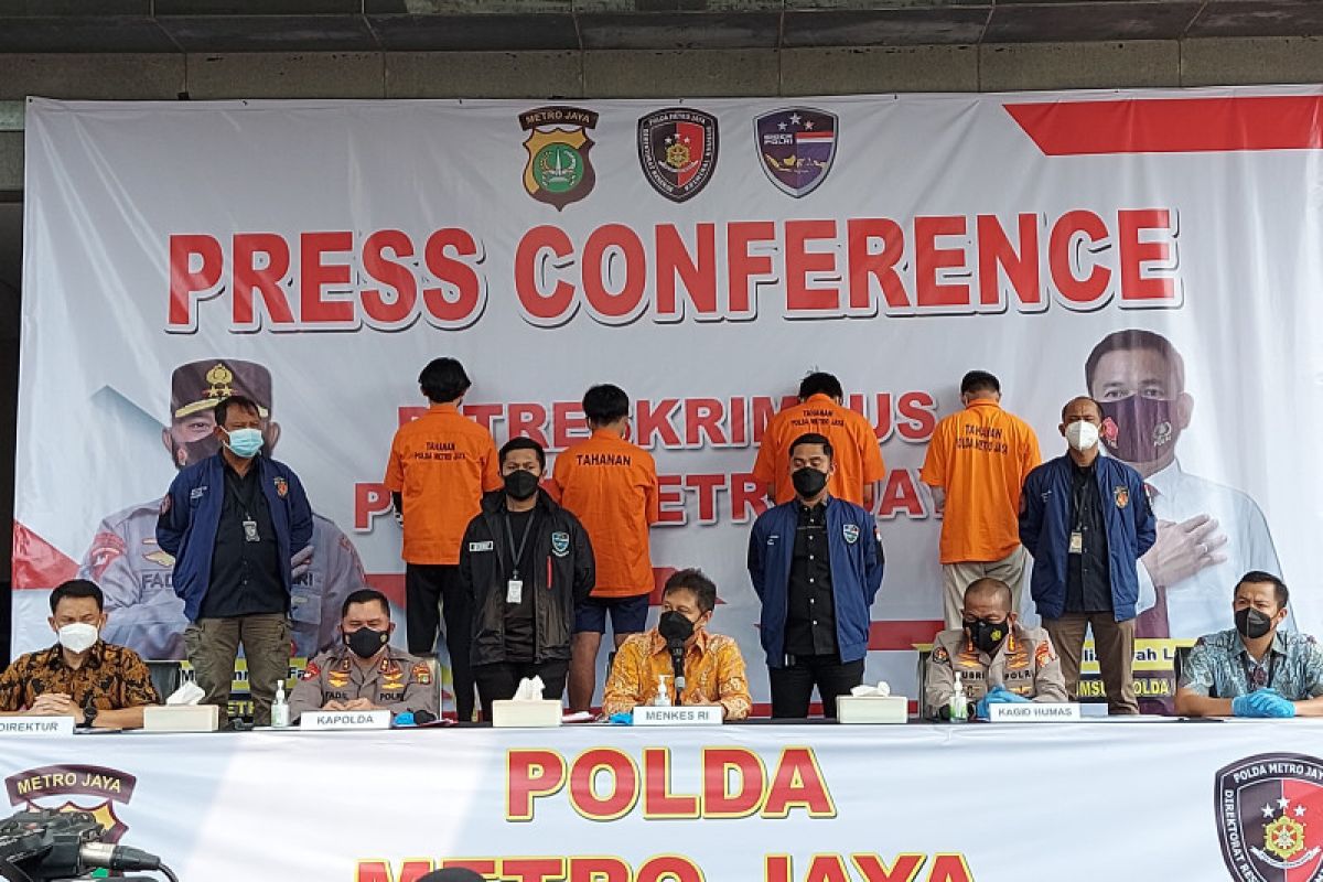 Polisi ringkus penjual sertifikat palsu vaksinasi COVID-19