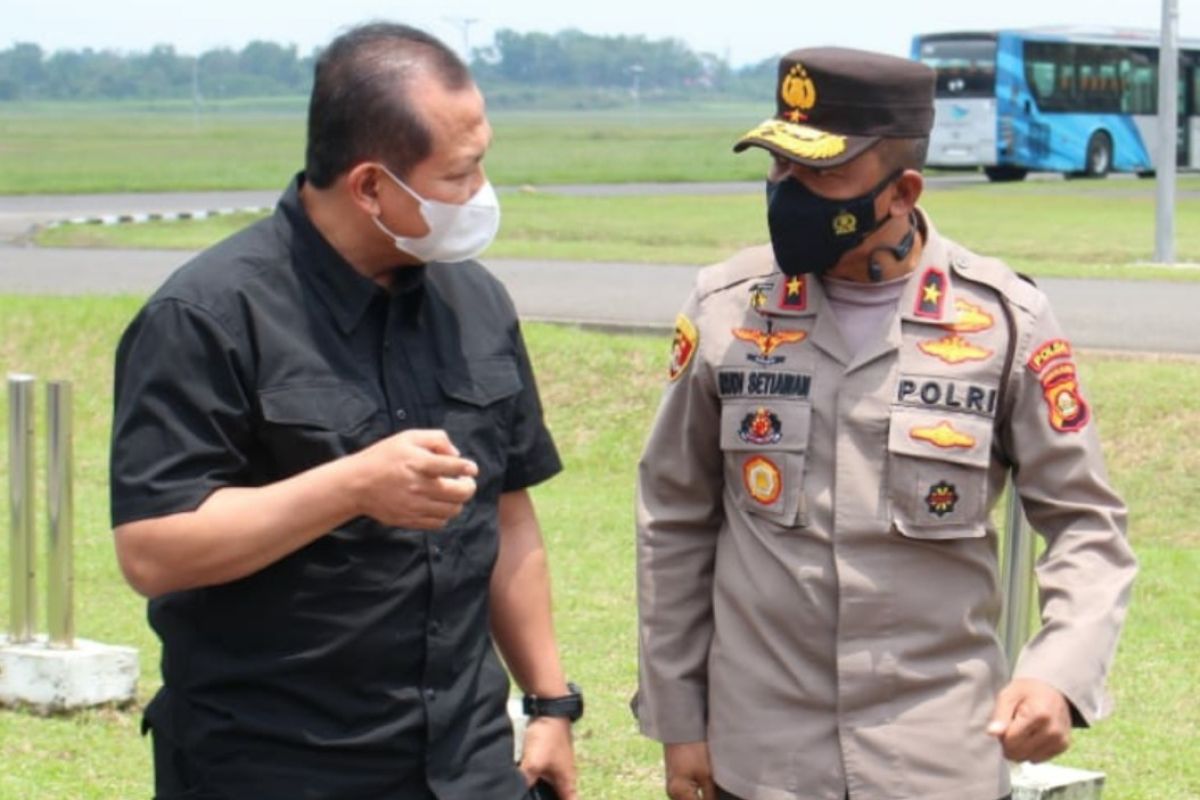 Kapolda Sumsel yang baru tiba di Palembang