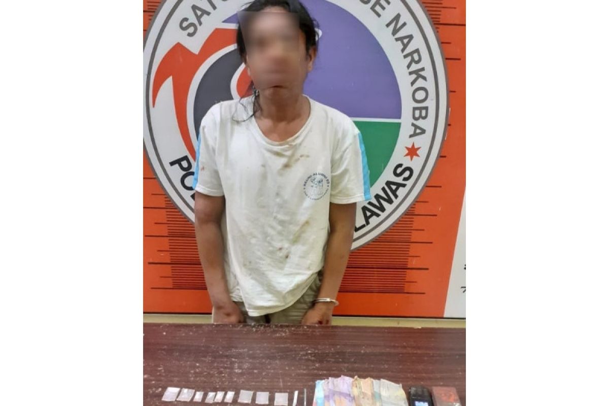 Polisi amankan seorang terduga pengedar sabu di Palas