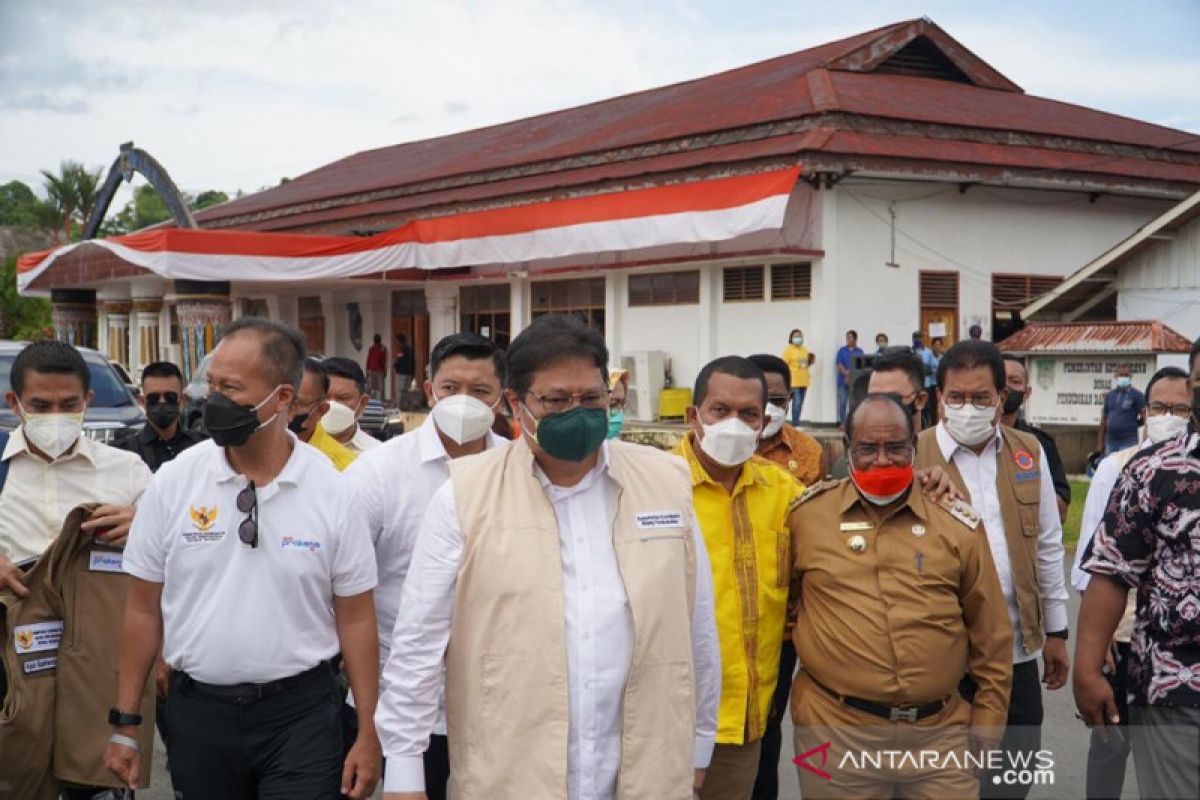 Airlangga sebut pemulihan ekonomi di Papua Barat perlu didorong