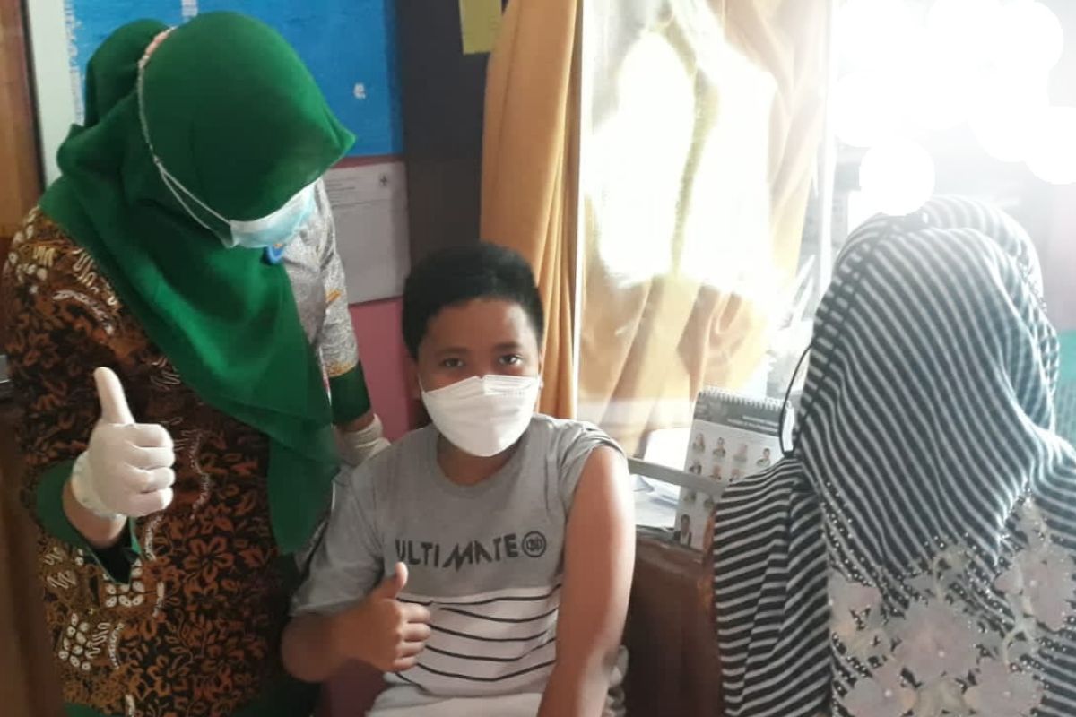 2.165 anak di Kabupaten OKU Sumsel sudah divaksin COVID-19