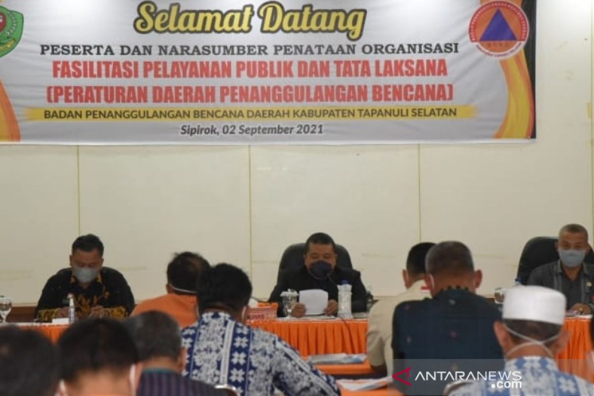 Bupati Tapsel: Menangani bencana harus cepat tepat