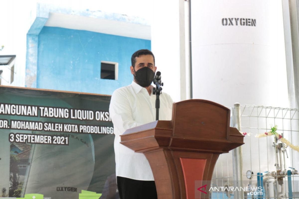 RSUD Kota Probolinggo kini miliki tangki liquid oksigen