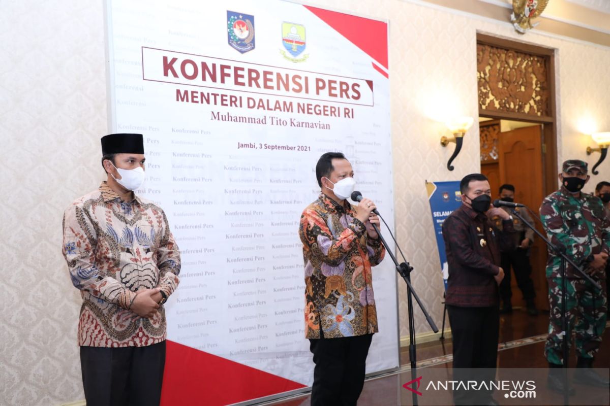 Mendagri: Pelonggaran bertahap PPKM harus tetap disiplin protokol kesehatan