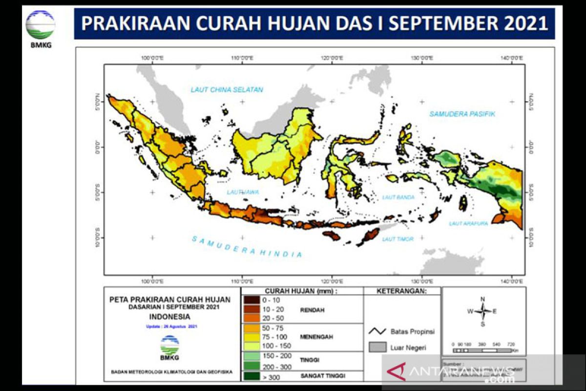 Waspadai hujan lebat dan angin kencang