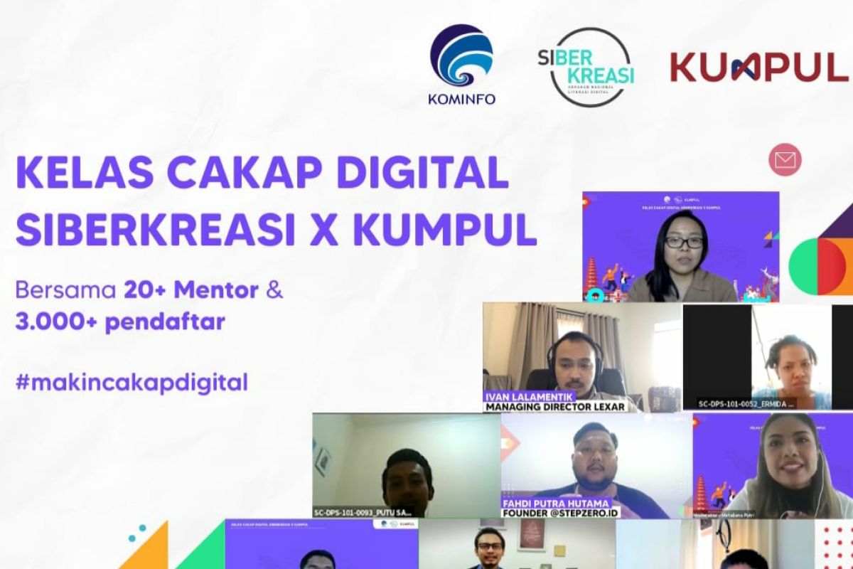 Kelas Cakap Digital ajak masyarakat manfaatkan internet dengan bijak