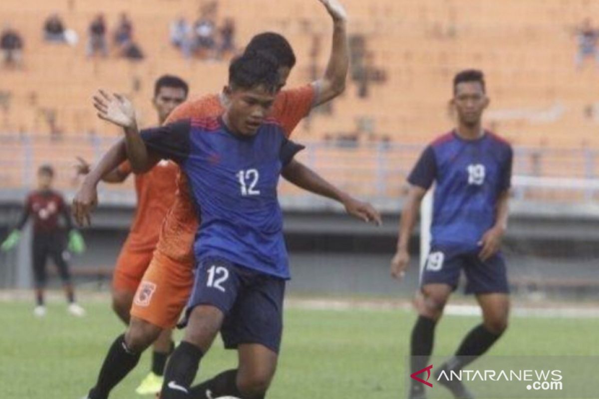 PON Papua-Tim sepak bola Kaltim jalani persiapan akhir di Gorontalo jelang PON