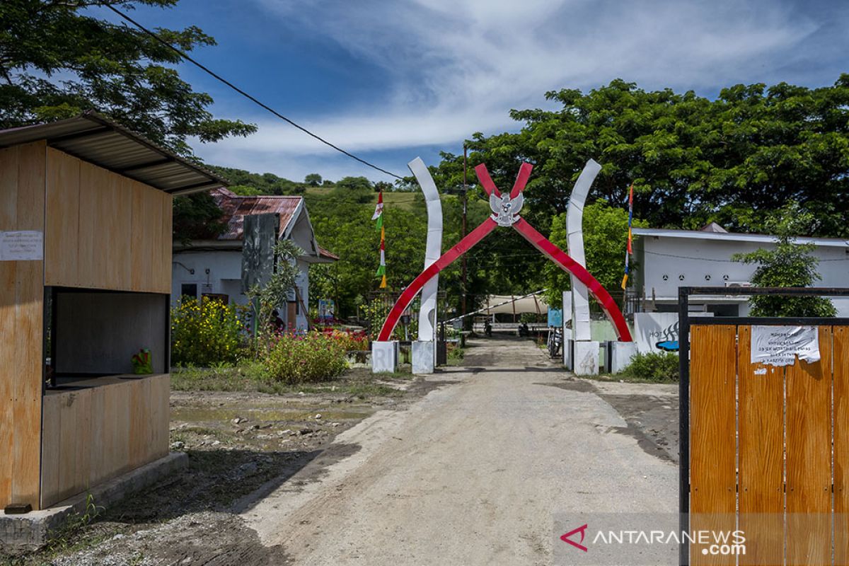 Kawasan Wisata Permandian Air Panas Bora masih Ditutup